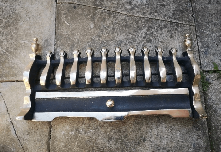 Valor Allure Castle Cast Iron Fire Fret Front