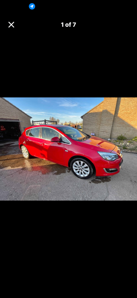 Vauxhall Astra J 2015 