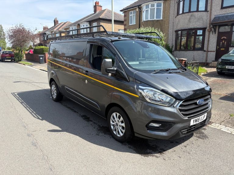  2018 FORD TRANSIT CUSTOM LIMITED 94K L2 LWB WET BELT DONE NO VAT