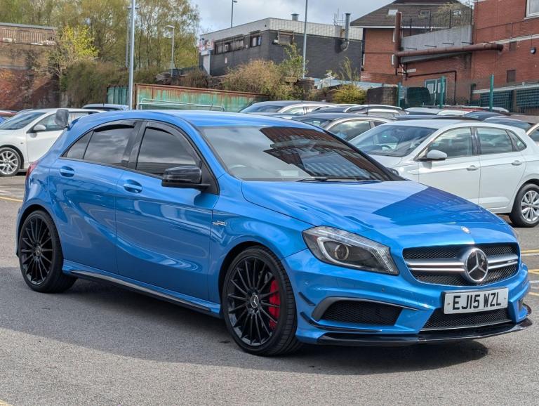 2015 Mercedes-Benz A-Class 2.0 A45 AMG SpdS DCT 4MATIC Euro 6 (s/s) 5dr HATCHBACK Petrol Automatic