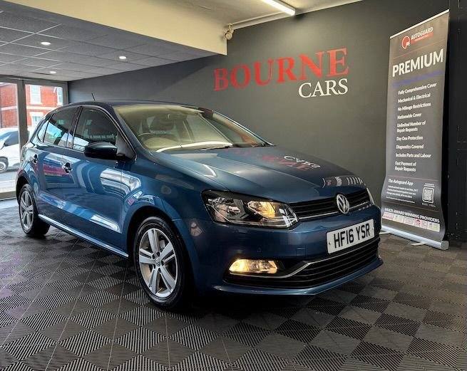 2016 Volkswagen Polo 1.2 TSI BlueMotion Tech Match Hatchback 5dr Petrol Manual Euro 6 (s/s) (90  ...