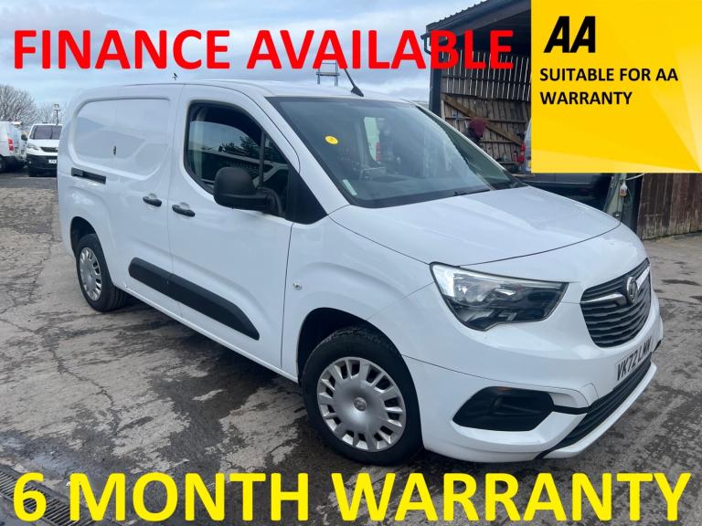 2022 Vauxhall Combo 2300 1.5 Turbo D 100ps H1 Sportive Van PANEL VAN DIESEL Manual