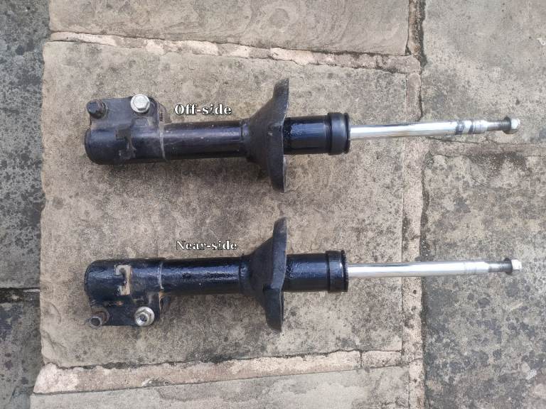 Pair of MK1 GOLF GTI Front Struts. Please read description.
