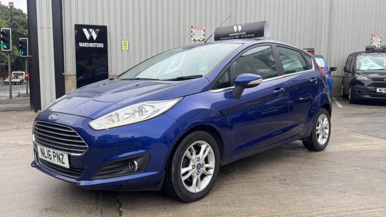 FORD FIESTA 1.0 T EcoBoost Zetec Blue 5dr 1 KEEPER+LOW TAX+DAB 2016
