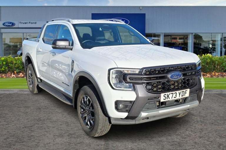 2023 Ford Ranger Wildtrak AUTO 2.0 EcoBlue 205ps 4x4 Double Cab Pick Up Automatic Pick-Up Diesel ...