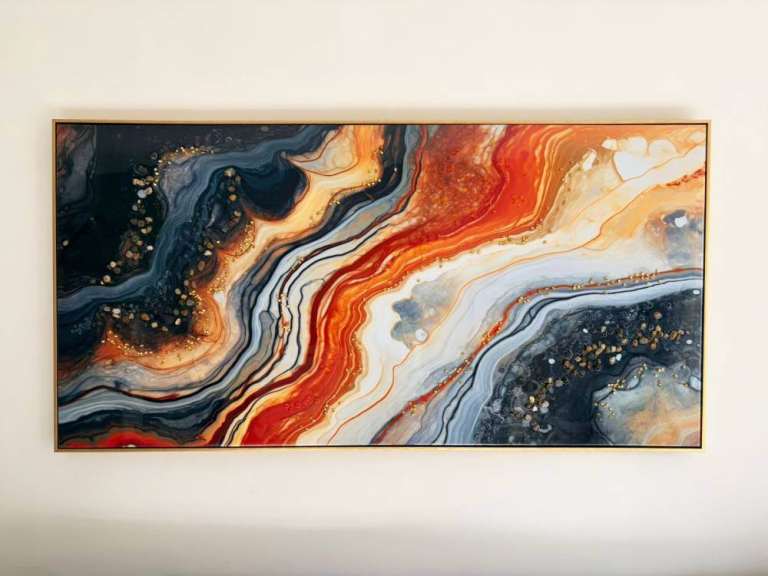 🖼️ Large Modern Wall Art Artwork Painting Office Show Home Lounge Living Room RRP £195