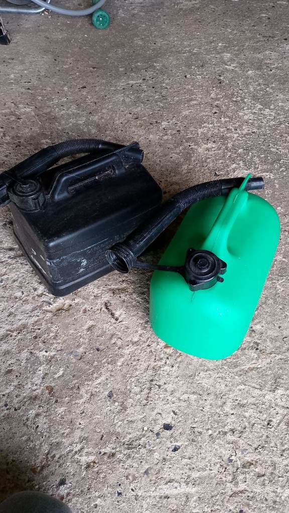 Two fuel cans  (Feltwell)