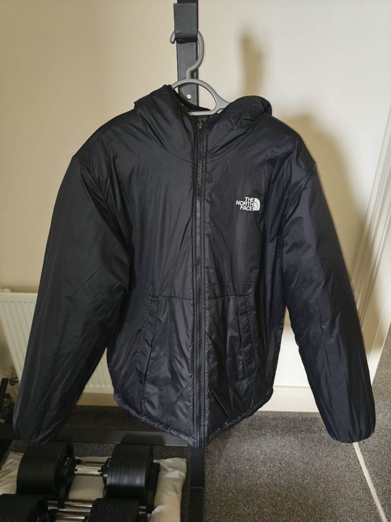 North Face Khotan Black & Camo reversible jacket L 