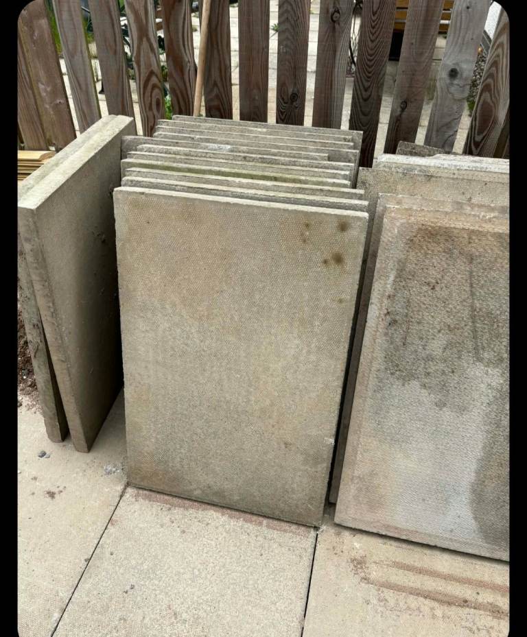 Reclaimed paving slabs 600 x 900 