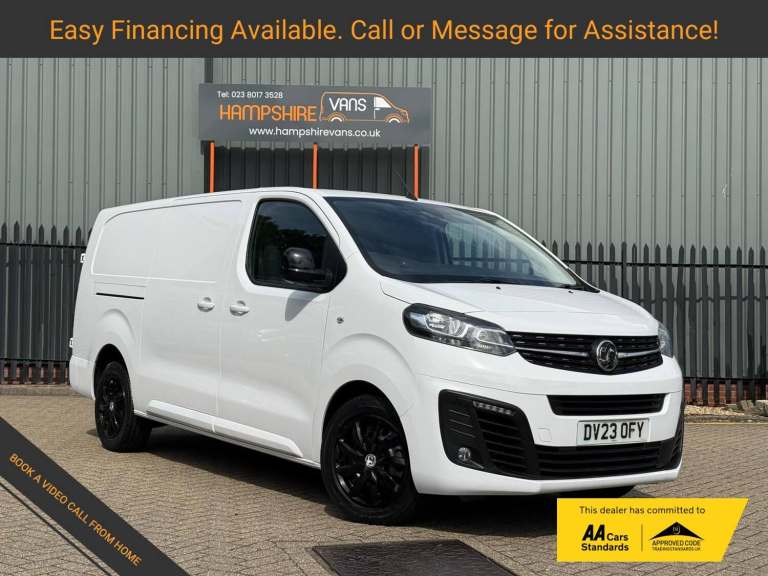 2023 Vauxhall Vivaro 1.5 Turbo D 2900 Pro Panel Van 6dr Diesel Manual L2 H1 Euro 6 (s/s) (100 ps ...