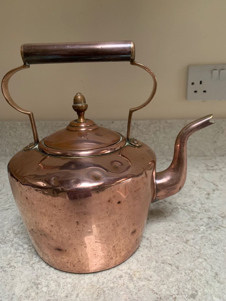 Georgian copper kettle 