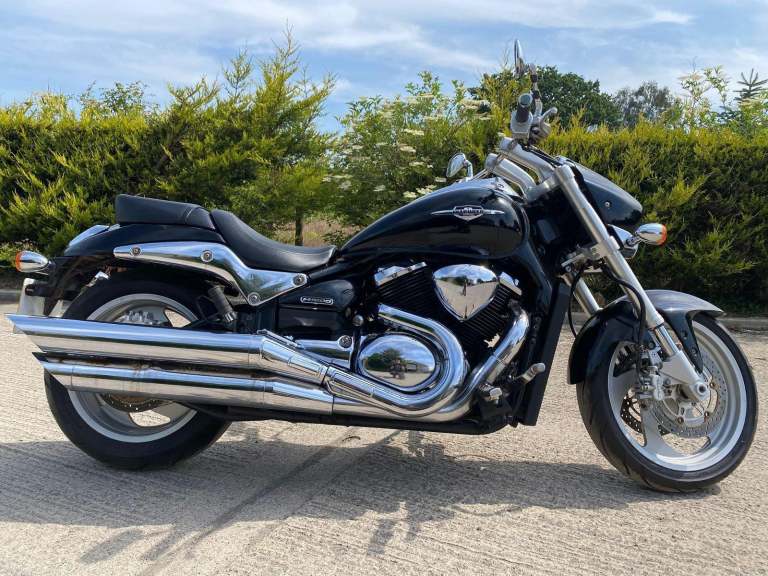 2012 12 SUZUKI VZ 1500 L0 INTRDUER VZ1500 BLACK CUSTOM CRUISER BOULEVARD NEW MOT