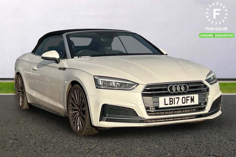2017 Audi A5 2.0 TFSI S Line 2dr S Tronic [Tech Pack] Convertible PETROL Automatic