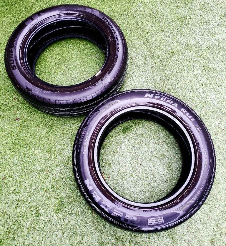 Tyres 215/60/17. Pair. Bargain