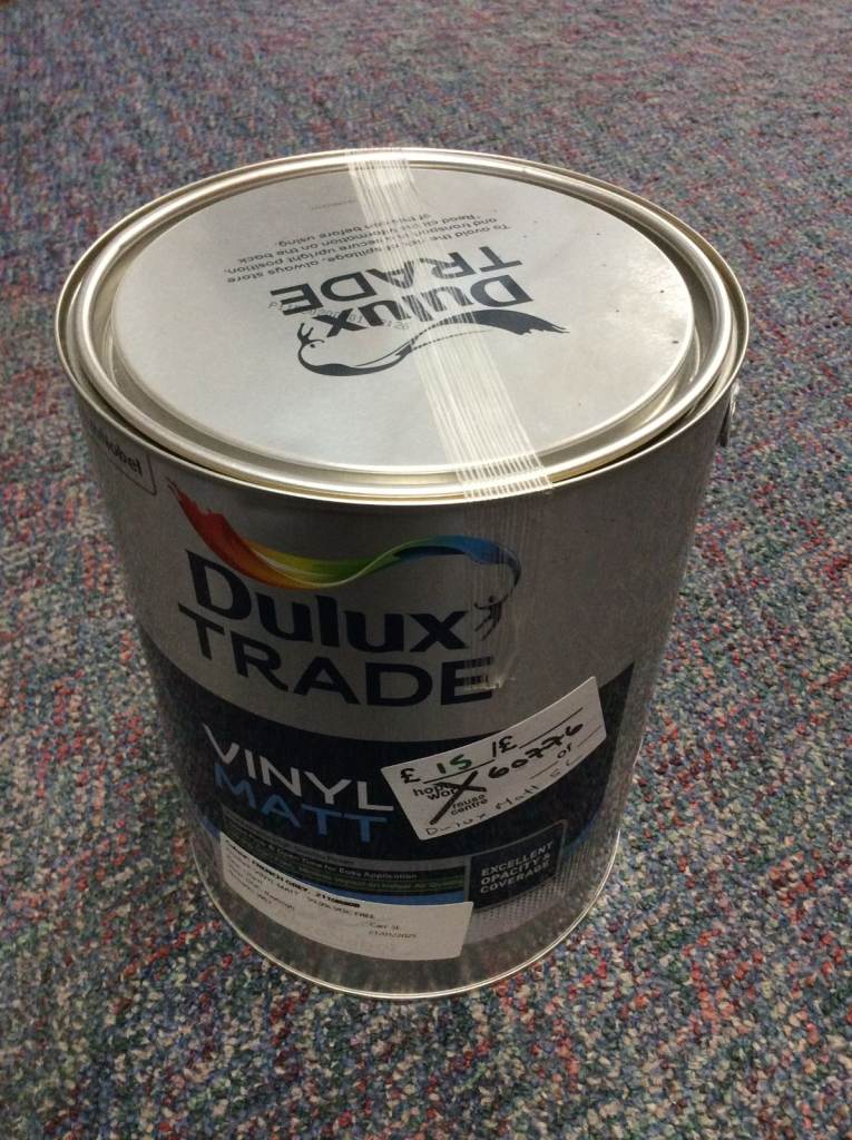 Dulux Matt Vinyl Paint (French Grey) 5l #60776 £15