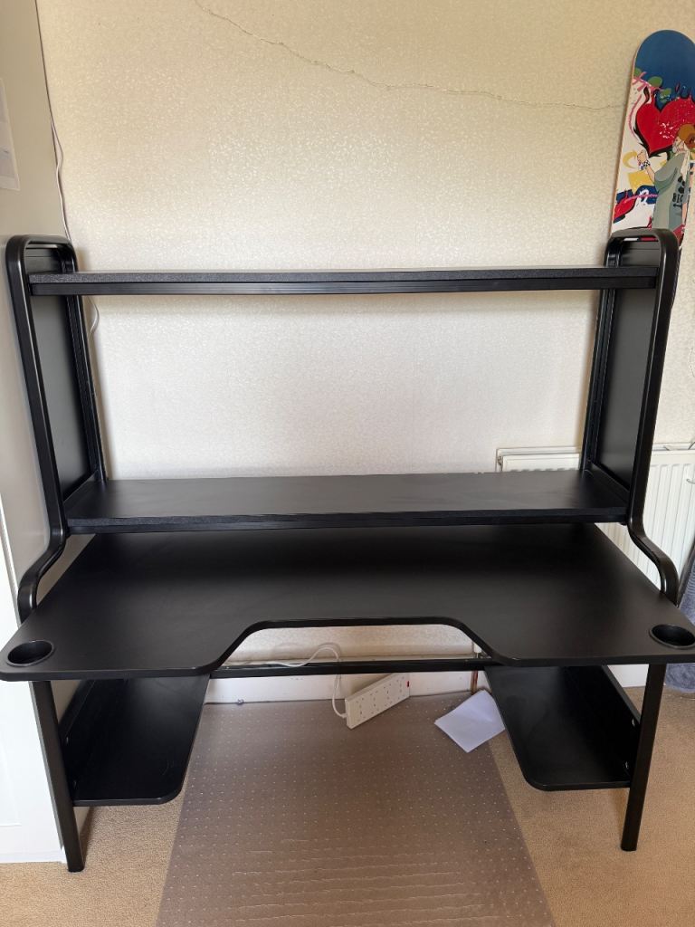 IKEA Gamers Desk Black