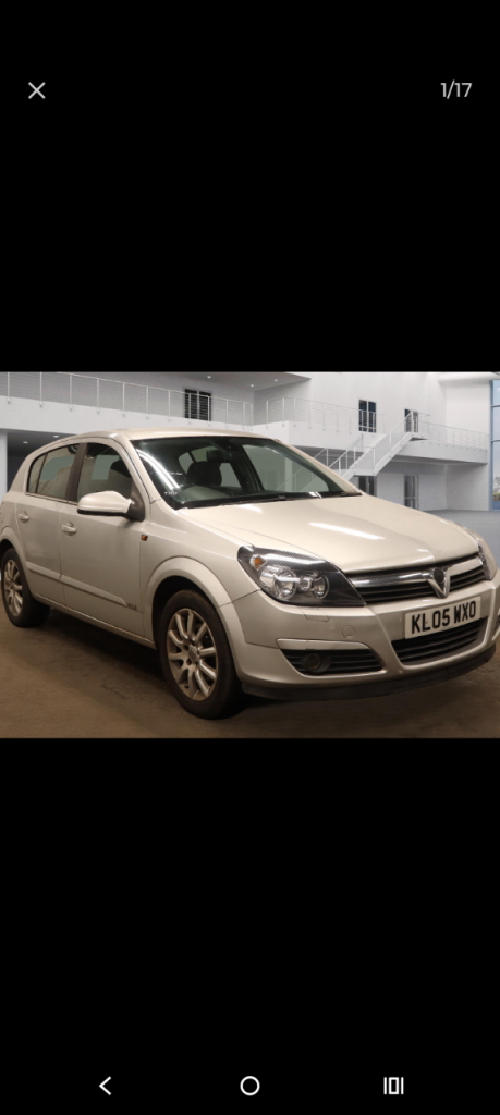 AUTOMATIC Vauxhall, ASTRA, 2005 1796 (cc), ULEZ FREE!!!!!