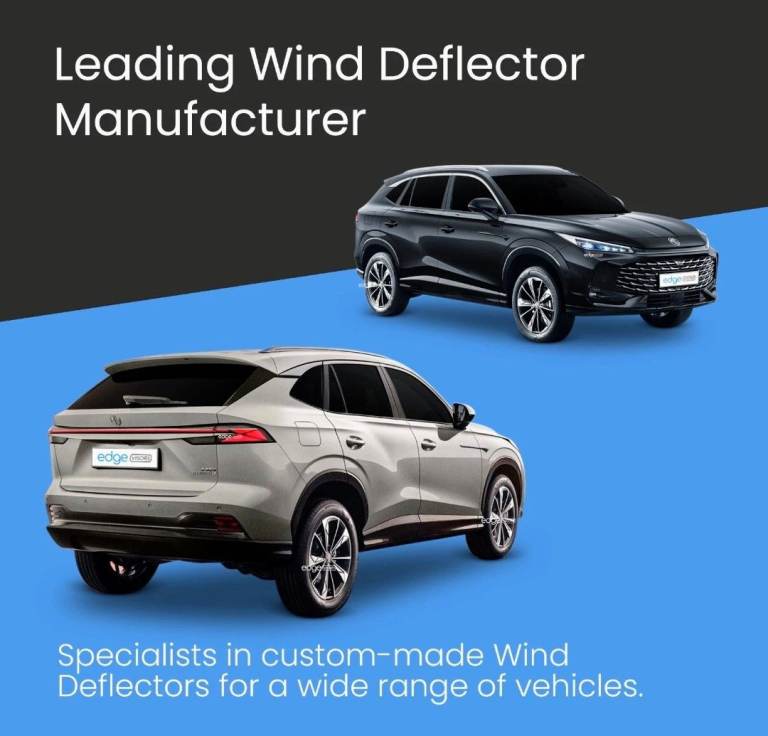 Wind deflectors for MG HS