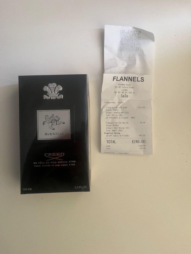  creed aventus 100ml men’s perfume