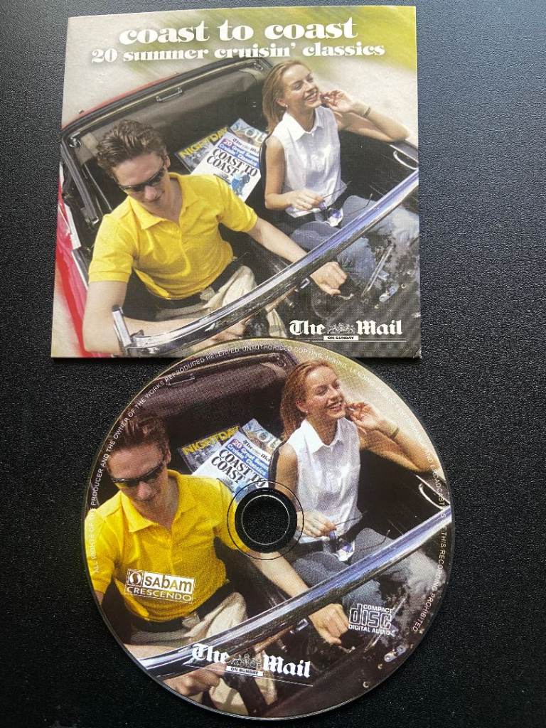 Coast to Coast 20 Summer Cruisin' Classics CD