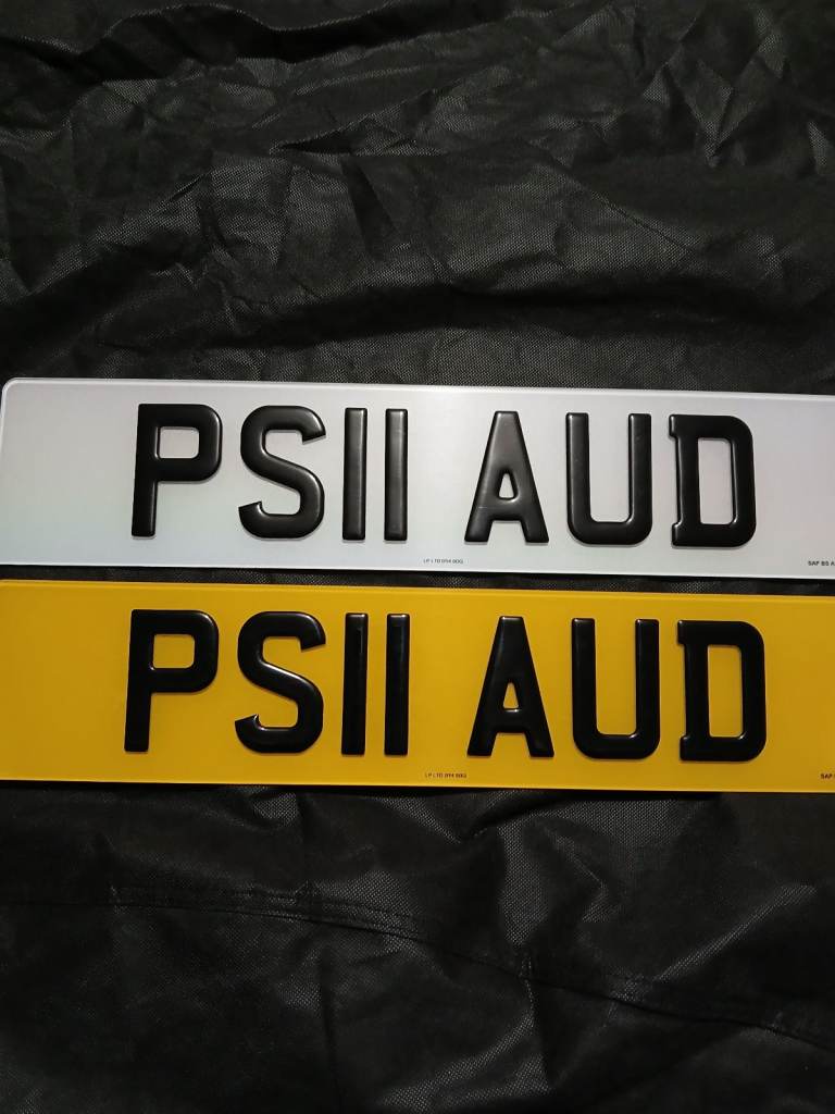 Personal Number Plate