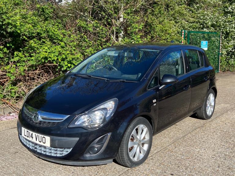 2014 Vauxhall Corsa 1.2 Excite 5dr AC Black 64k Miles FSH Years MOT Warranty HATCHBACK Petrol Manual