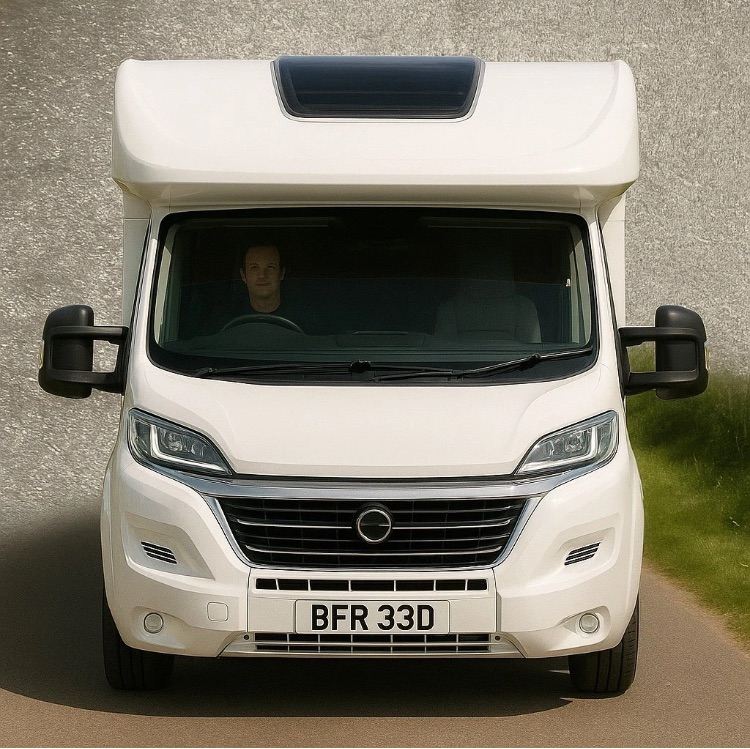 Christmas Gift BFR 33D Camper Van Motor Home Motorhome Private Number Plate Registration Reg  