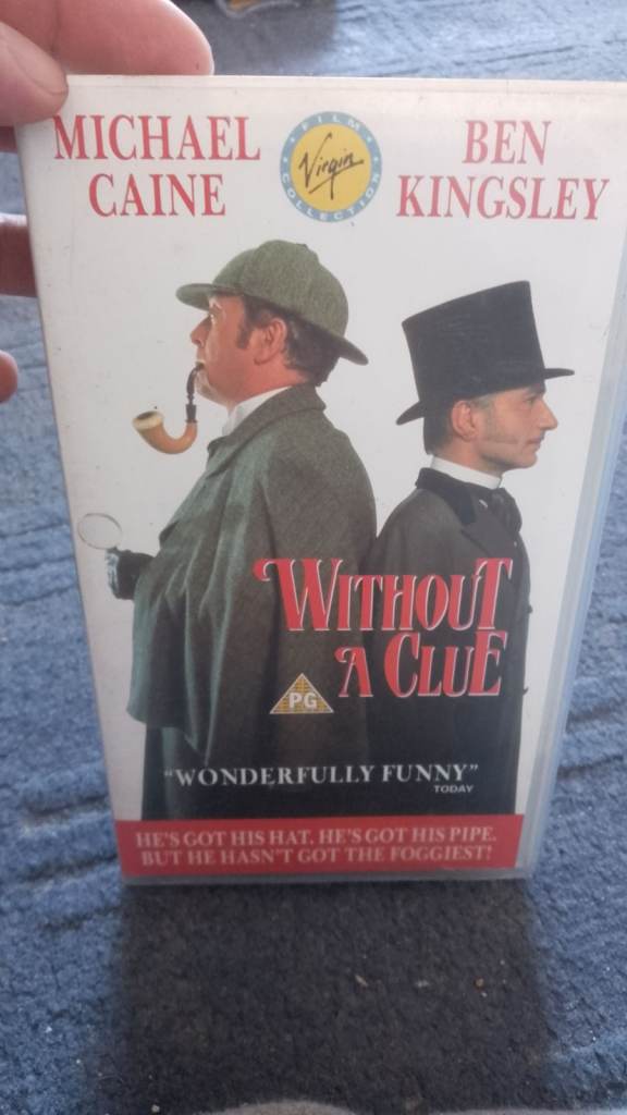 Without a clue VHS video 
