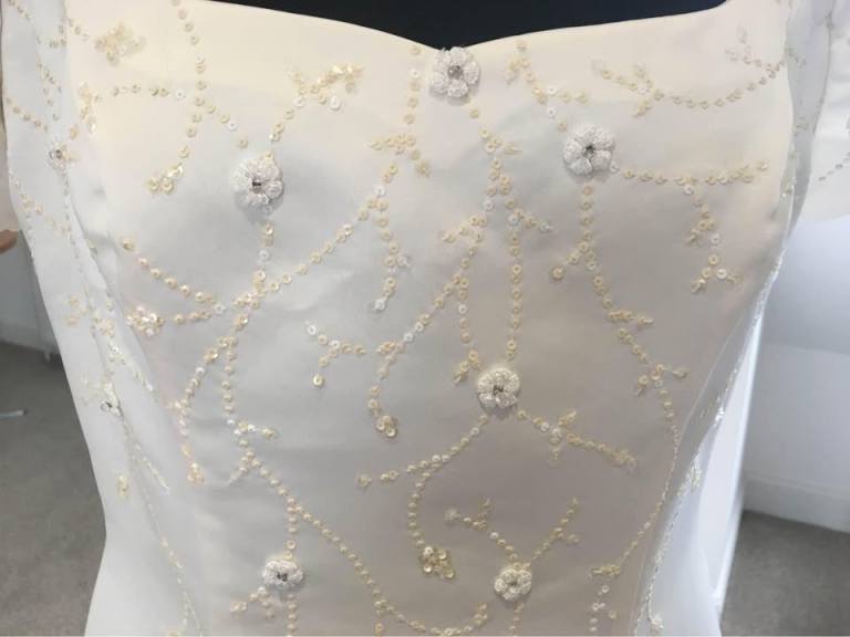 Amanda Wyatt Bridal Wear - Serena Style Wedding Dress Ivory Size 18