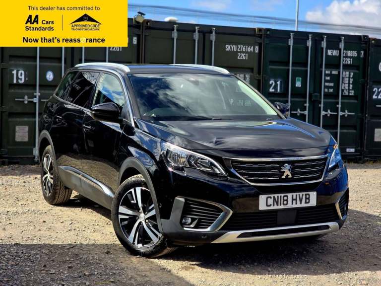 2018 Peugeot 5008 1.5 BlueHDi Allure SUV 5dr Diesel EAT Euro 6 (s/s) (130 ps) SUV Diesel Automatic