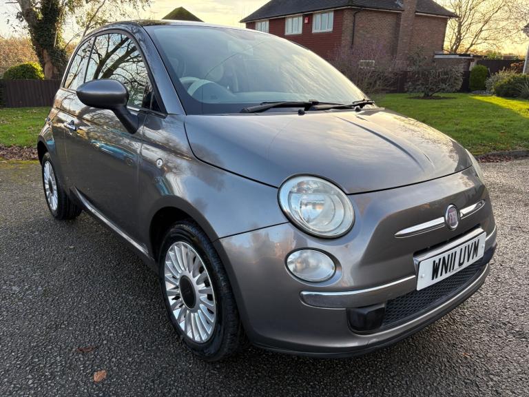 2011 Fiat 500 1.2 Lounge 3dr [Start Stop] HATCHBACK Petrol Manual