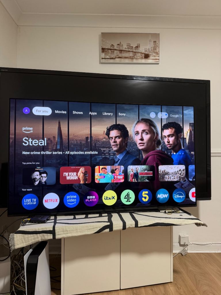 Sony Bravia 65” XR A8 OLED 4K Smart TV – Like New – Box & Stand Included