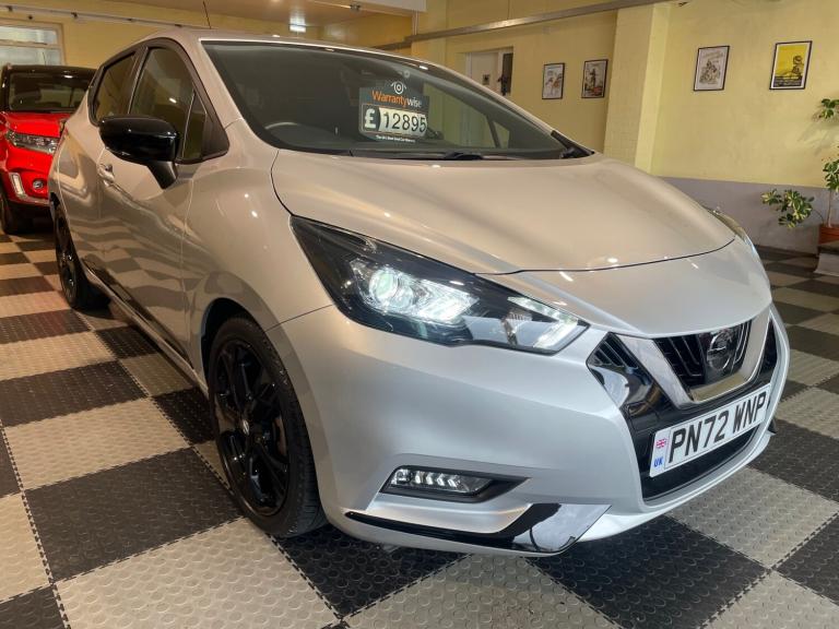2022 Nissan Micra 1.0 IG-T 92 N-Sport 5dr HATCHBACK Petrol Manual