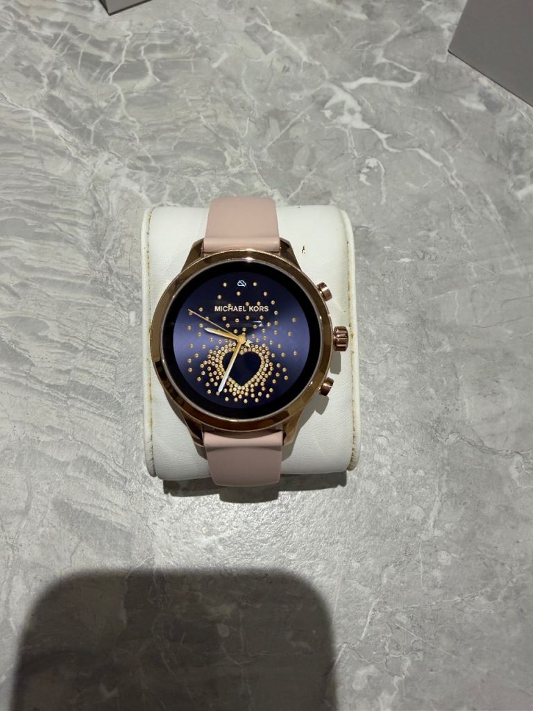 Michael Kors Access Smartwatch - Rose Gold with Pink Strap, As Good As New