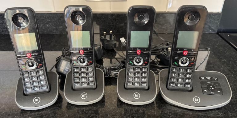 Quad BT Advanced Phone with 100% call blocking and answer machine