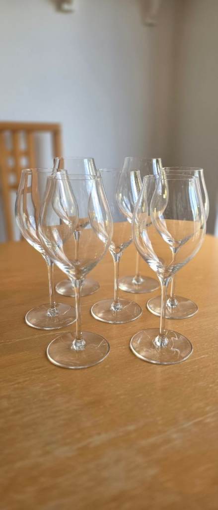 Chef & Sommelier French Crystal Wine Glasses 