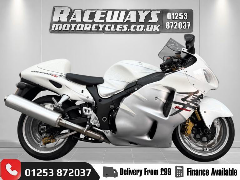 SUZUKI GSX1300R HAYABUSA, 2008 08 PLATE ON A PRIVATE PLATE "SU51 BSA".