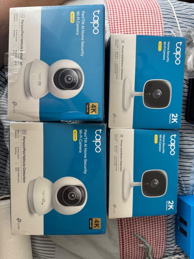 Brand New TP-Link Tapo Indoor Home Security Camera System 