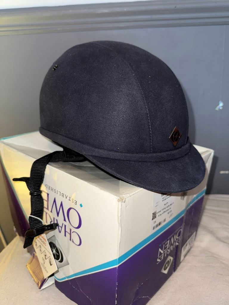 Charles Owen riding hat 