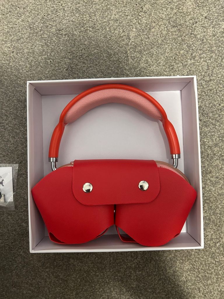 Brand new AirPod max headphones (in box, pink)