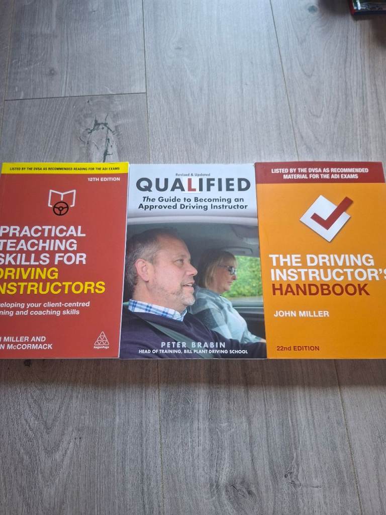 Books on becoming a Driving Instructor 