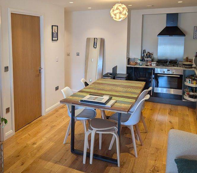 Modern/Industrial design reclaimed wood dining table, 180x90 6 seater 