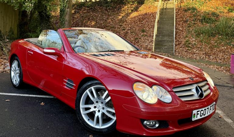 MERCEDES-BENZ SL 3.5 SL350*ONLY 56K*9SVS-NAV-2KYS-F&amp;RPDC-ULEZ**IMMACULATE** 2007