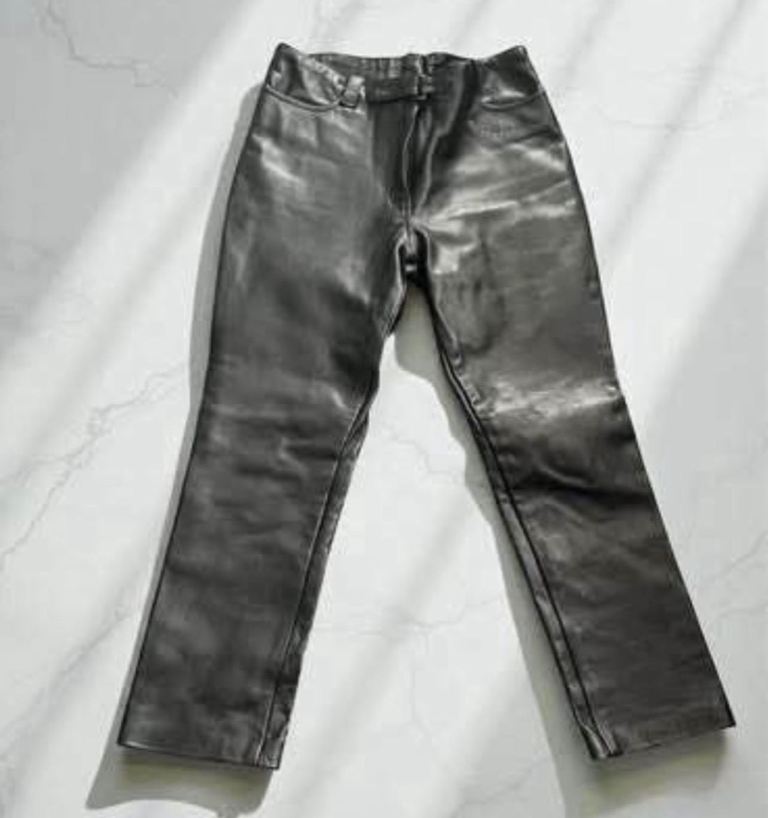 Bikers Paradise Coventry leather trousers and jacket  Size 12cost £350 worn for a couple of hours