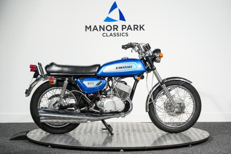 1971 Kawasaki H1A MACH III  PETROL Manual