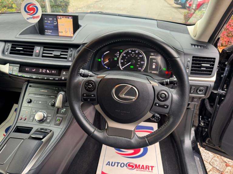 2014 Lexus CT 200h 1.8 Premier 5dr CVT Auto HATCHBACK Petrol/Electric Hybrid Automatic