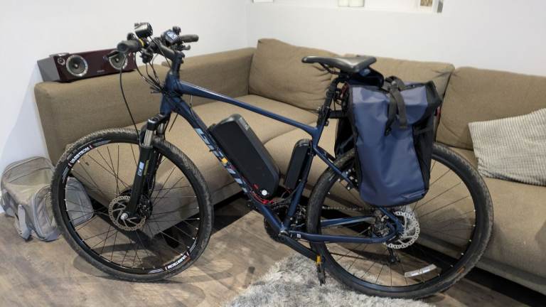 Giant Roam 1 - Blue - Hydraulic Disc Brake - Front Suspension - eBike Conversion