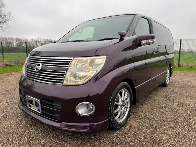 2008 Nissan Elgrand 3.5 HIGHWAY STAR AUTOMATIC * 8 SEATER * RED LEATHER PREMIUM *   Petrol Automatic