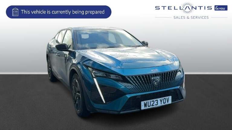 image for 2023 Peugeot 408 1.2 PureTech GT Fastback 5dr Petrol EAT Euro 6 (s/s) (130 ps) Hatchback Petrol A...