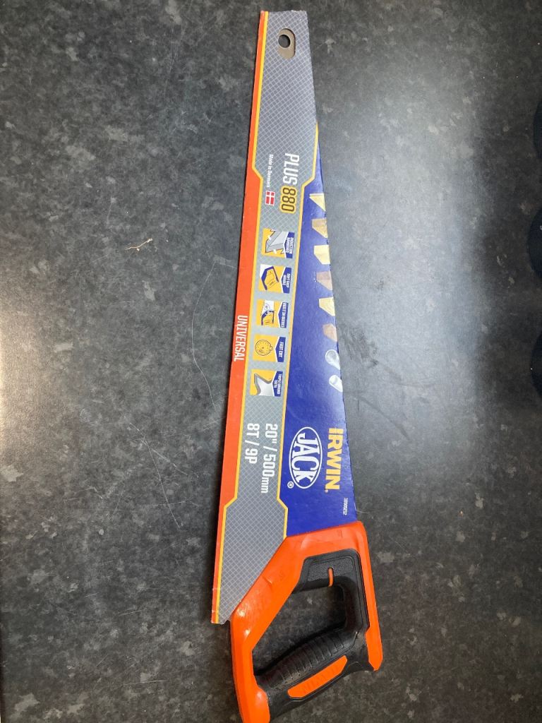 IRWIN Jack Plus 880 Universal Hand Saw 20"/500mm – Brand New